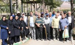 نخستین تور گردشگری و ورزشی ویژه سالمندان سمنانی برگزار شد