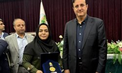 فاطمه امینیان جنگلبان نمونه کشور شد