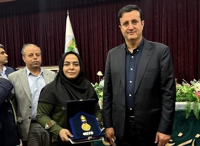 فاطمه امینیان جنگلبان نمونه کشور شد