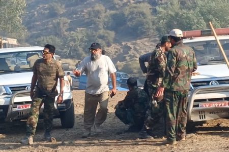 آتش سوزی در جنگل‌های ابر شهرستان شاهرود مهار شد