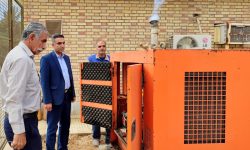 مانور تست عملکرد دیزل ژنراتور در مخابرات شهرستان شاهرود انجام شد