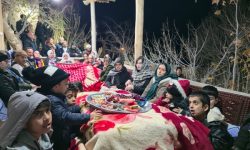 آیین شب یلدا در روستای هدف گردشگری قلعه‌بالا برگزار شد