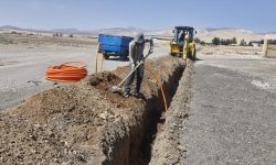 ارتقای پایداری و پهنای باند خدمات ارتباطی با گسترش شبکه فیبرنوری