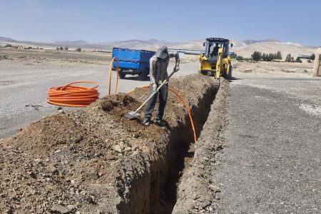 ارتقای پایداری و پهنای باند خدمات ارتباطی با گسترش شبکه فیبرنوری